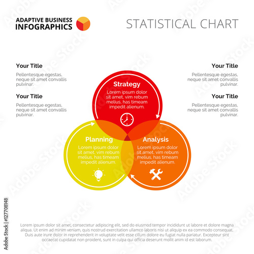 Three Circles Venn Diagram Slide Template