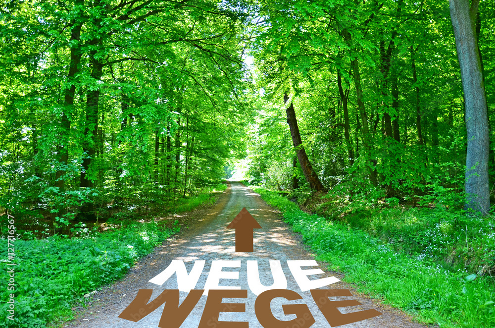 Neue Wege Stock-Foto | Adobe Stock