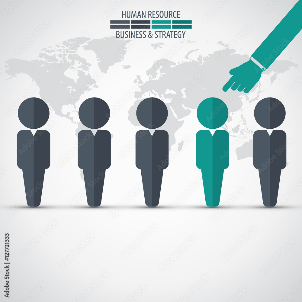 Business management, strategy or human resource infographic. Business management, strategy or human resource infographic.