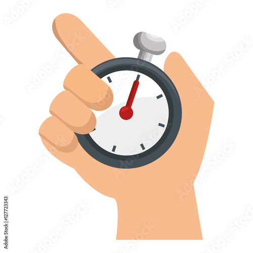 chronometer watch isolated icon vector illustration design photo