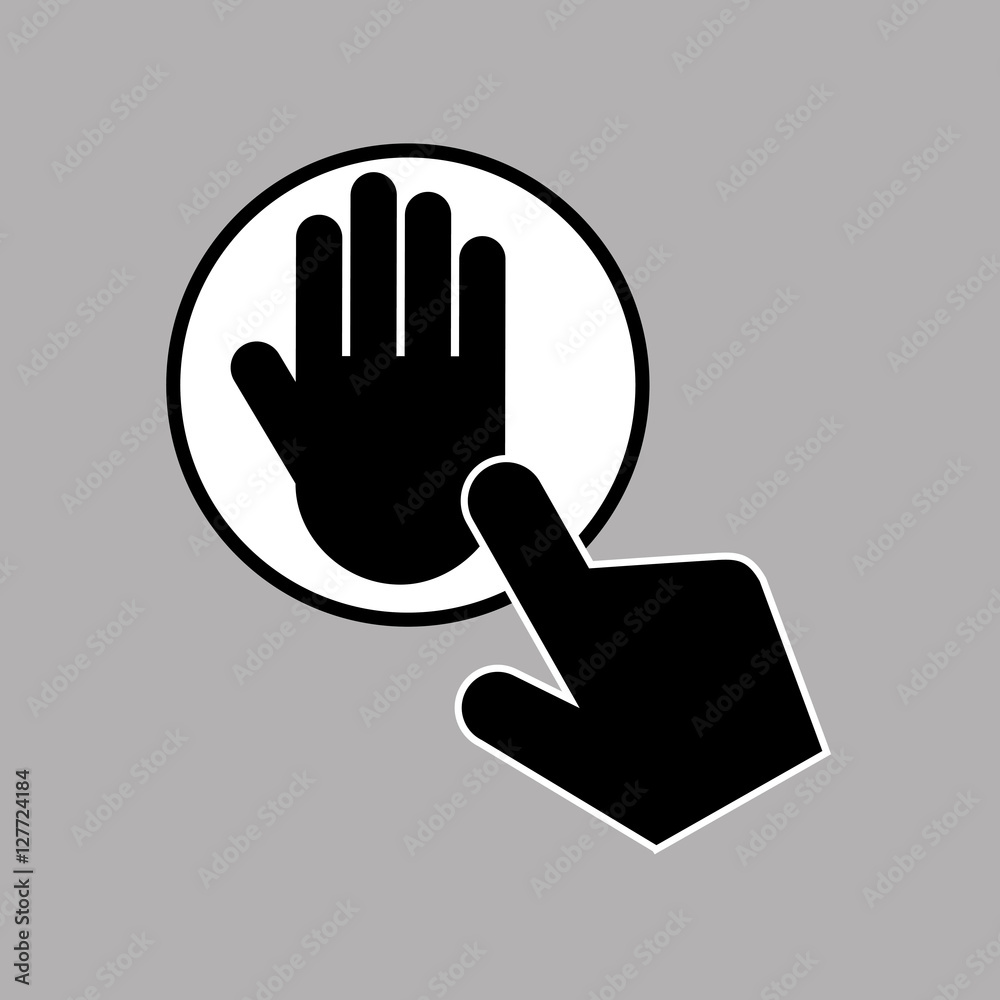 Obraz premium data protection smartphone digital print vector illustration eps 10