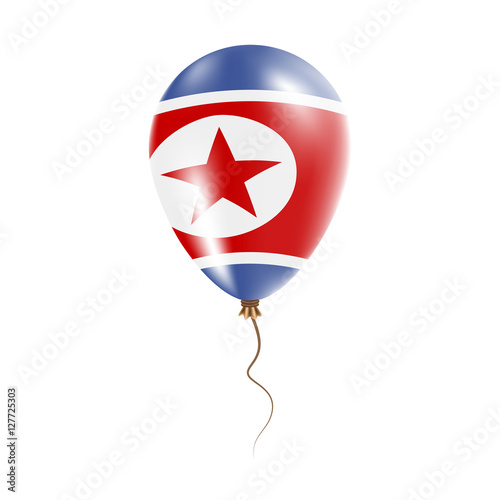 Korea, Democratic People's Republic Of balloon with flag. Bright Air Ballon in the Country National Colors. Country Flag Rubber Balloon. Vector Illustration. Free Download Korea, Democratic People's Republic Of balloon with flag. Bright Air Ballon in the Country National Colors. Country Flag Rubber Balloon. Vector Illustration. - GFXLoad