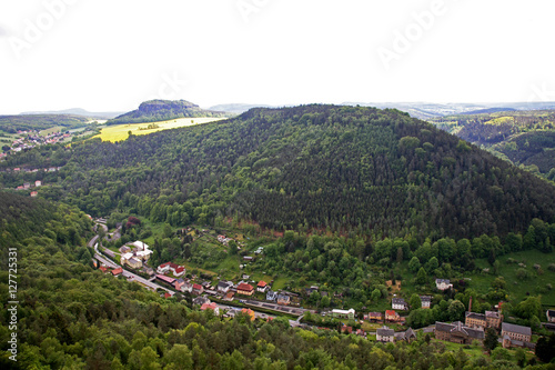 Landschaft in der Sächsischen Schweiz