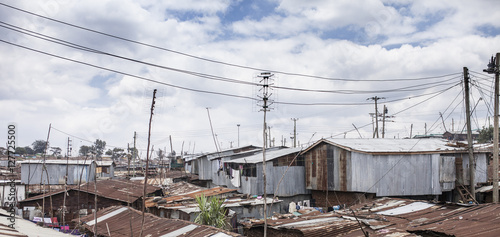 Rooftop view of Kibera © Wollwerth Imagery