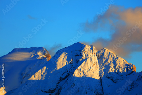 Image of Gran Vernel Peak, South Tirol, Dolomites Mountains, Italy, Europe photo