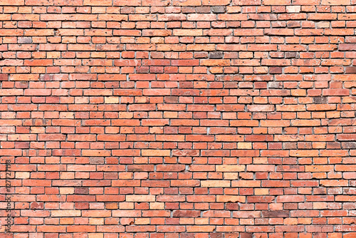 Background from a red brickwall