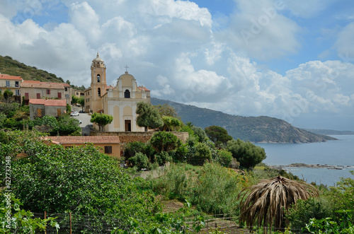 Corsican coastal village Cargese photo