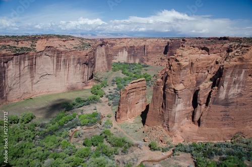 Pink cliffs of the Canyon de Chelly