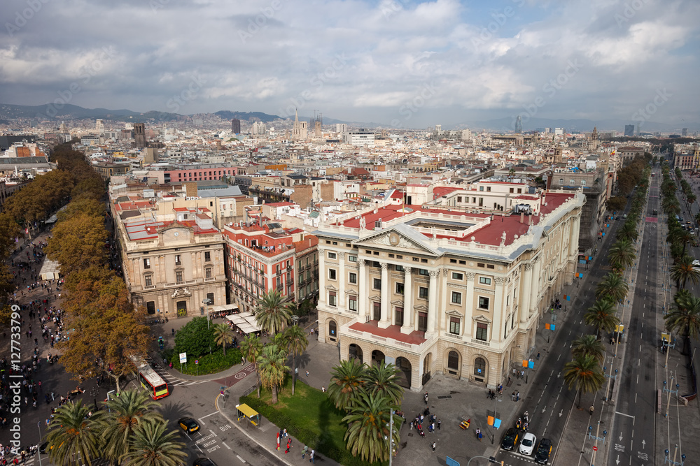 Fototapeta premium City of Barcelona