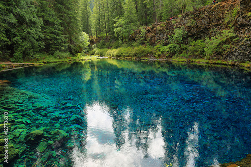 Clear Blue Tamolitch pool