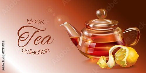 Black tea banner
