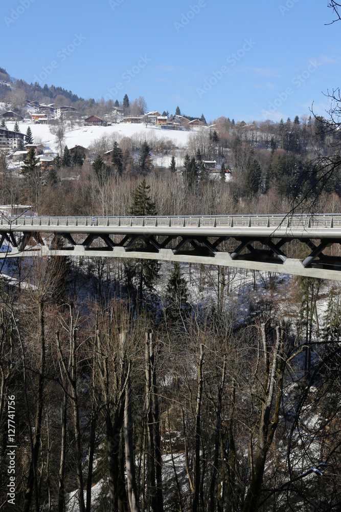 Pont de contournement de Saint-Gervais-les-Bains.