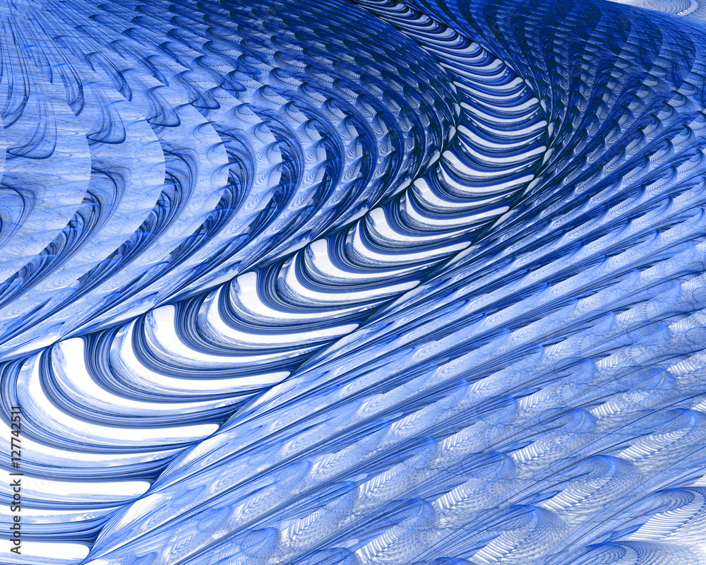 Blue on white abstract background Stock Illustration | Adobe Stock