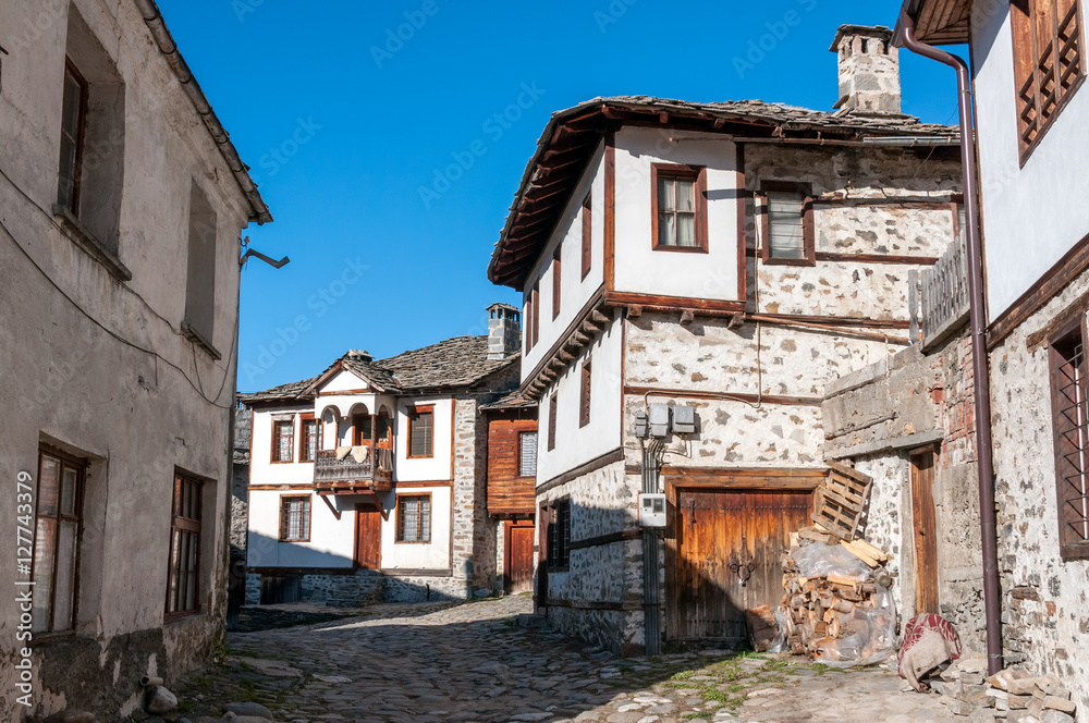 Old rustic bulgarian houses Old rustic bulgarian houses