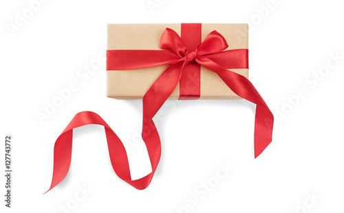 Gift on a white background.