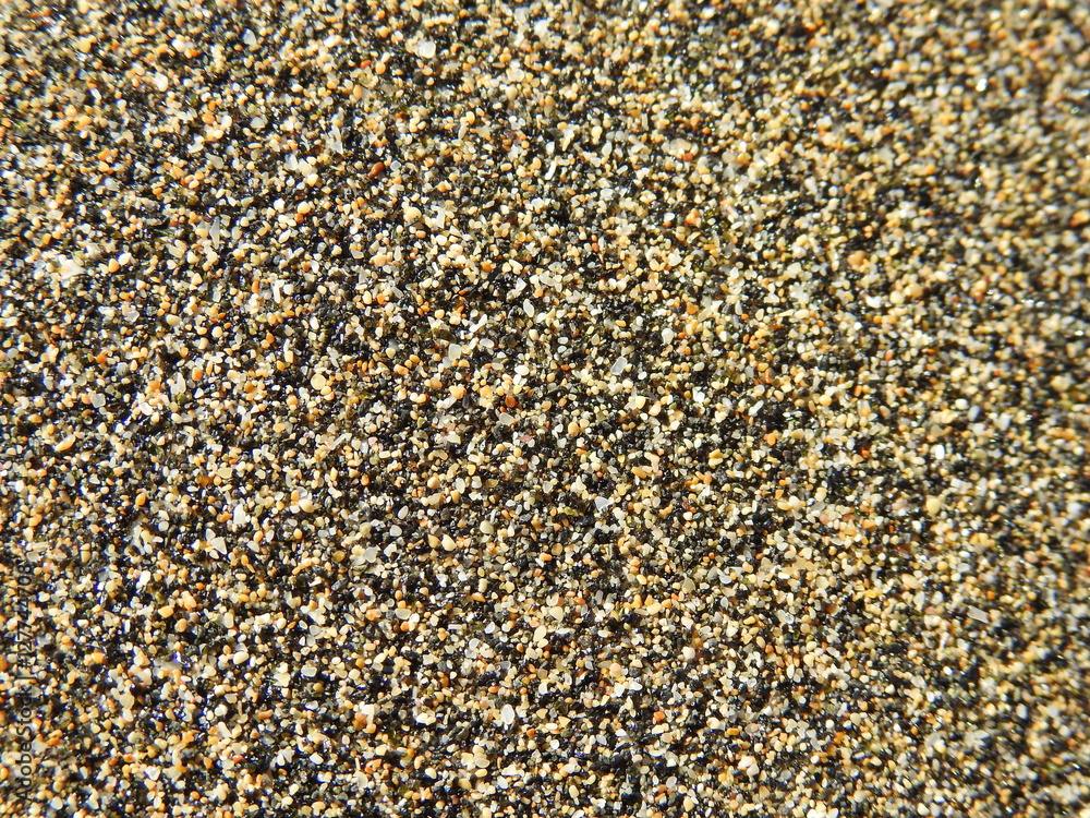 close-up of sand at the beach close-up of sand at the beach