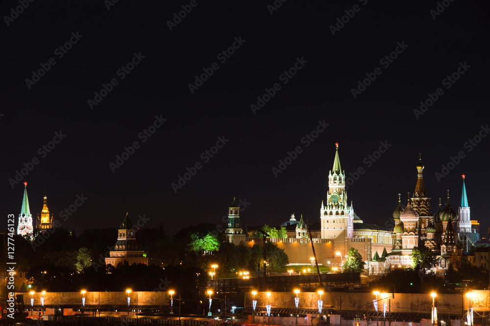 view of Moscow Kremlin