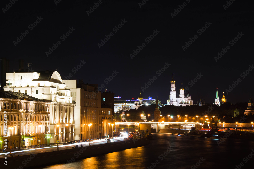 view of towers of Kremlin