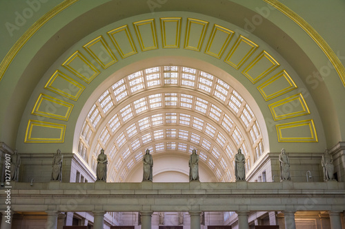 Union Station Architecture Interior Washington DC November 2016 photo
