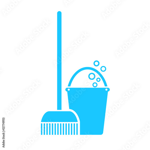 Mop swab icon