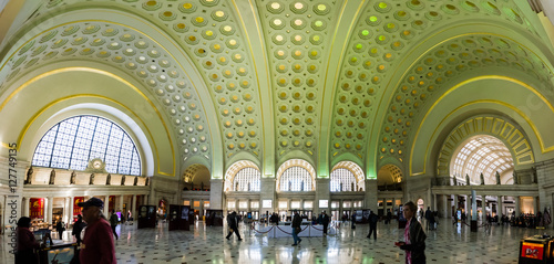 Union Station Architecture Interior Washington DC November 2016