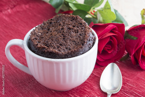 Mug cake for special day photo