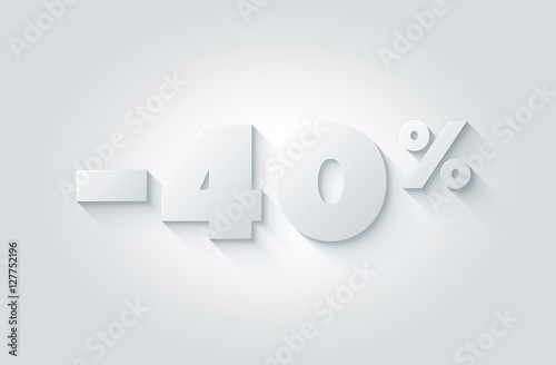 Sale 40% Rabatt
