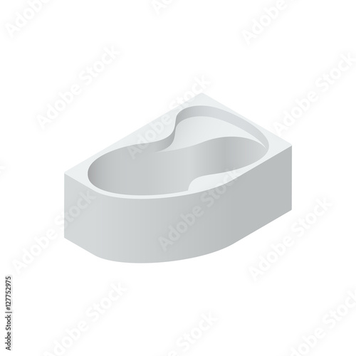 bath Isometric Vector Illustration