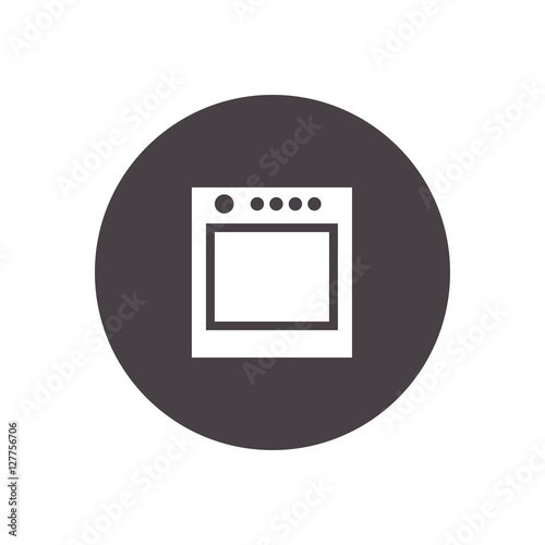 cooker icon illustration vector