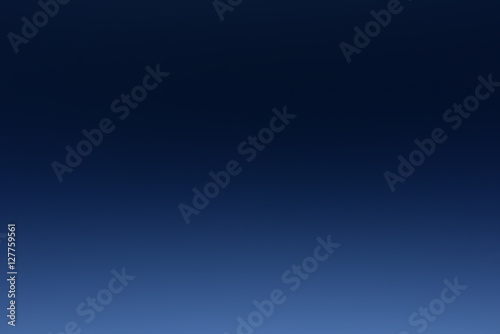 Blue color abstract, Clear and Dark sky no cloud