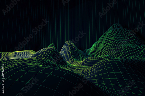 Green grid waves