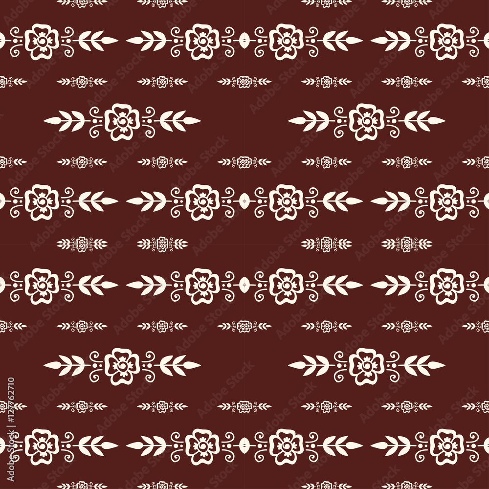 Mehendi pattern illustration