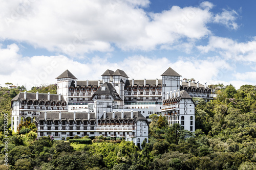 Bavarian builgings in Campos do Jordao, Brazil. photo