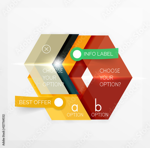 Business infographics templates