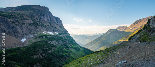 Glacier National Park panorama