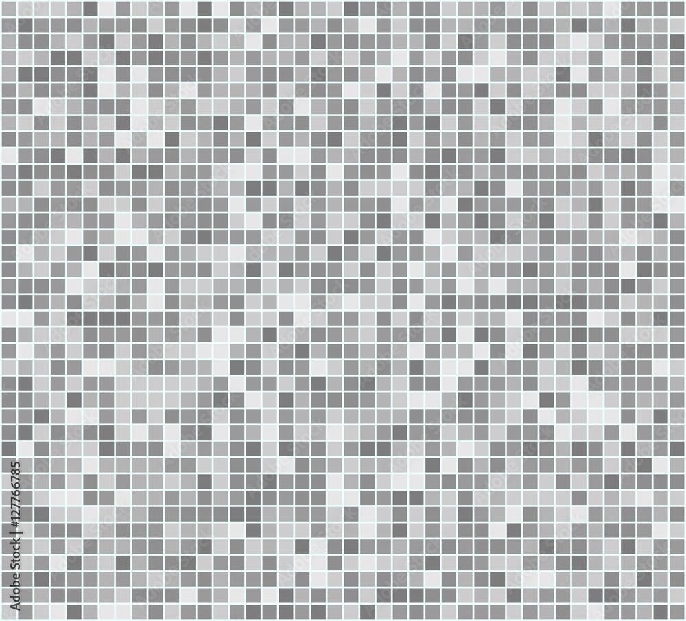 Geometric seamless pattern. Mosaic modern background. Illustration. Vector. Squares. Grey Geometric seamless pattern. Mosaic modern background. Illustration. Vector. Squares. Grey