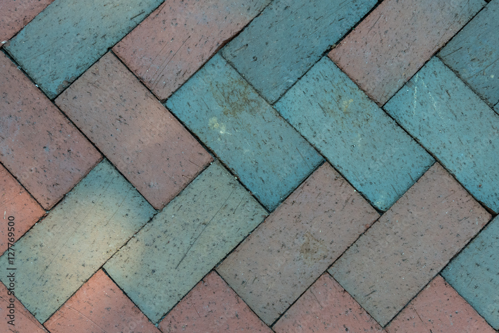 Chevron Brick Pattern Stock Photo Adobe Stock