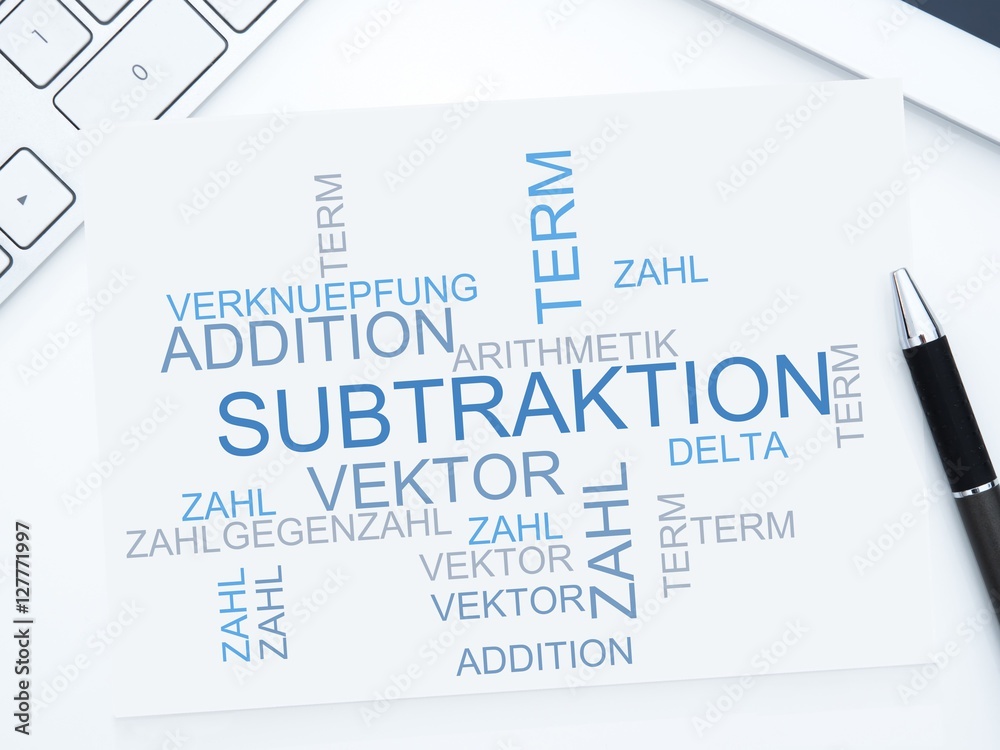 Subtraktion Subtraktion