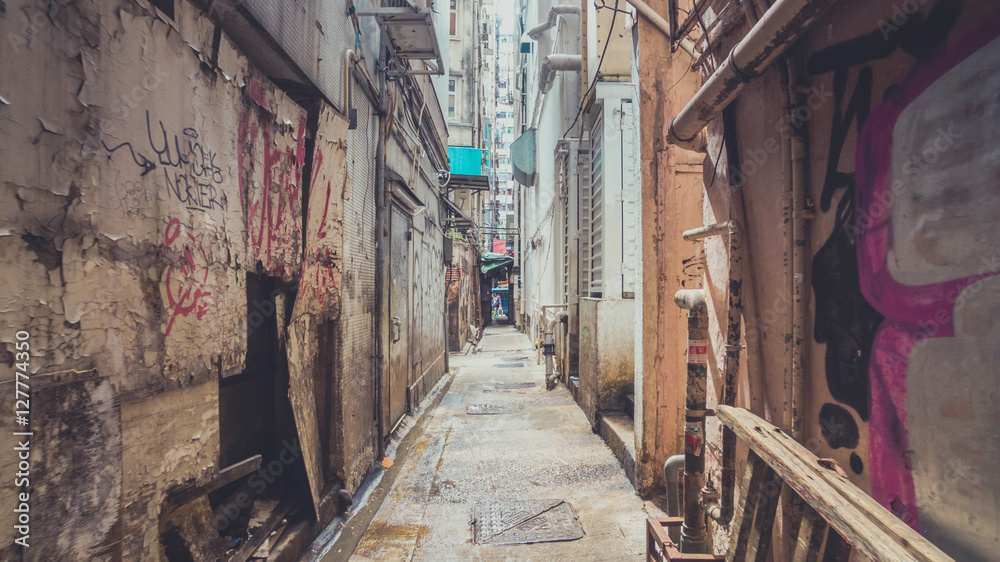 Fototapeta premium Walking via Hidden Gate