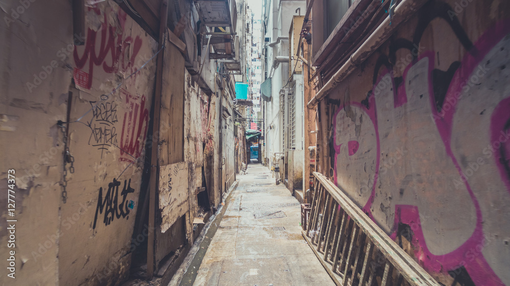 Fototapeta premium Walking via Hidden Gate