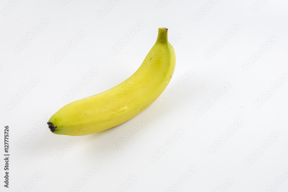 Ripe fresh bananas isolated on white background Ripe fresh bananas isolated on white background