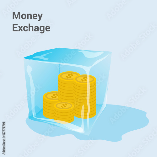 currency exchange appreciation symbol.