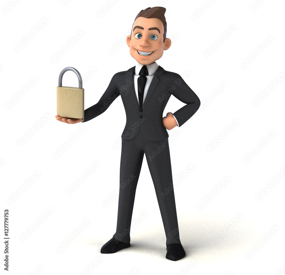 Fun businessman Fun businessman