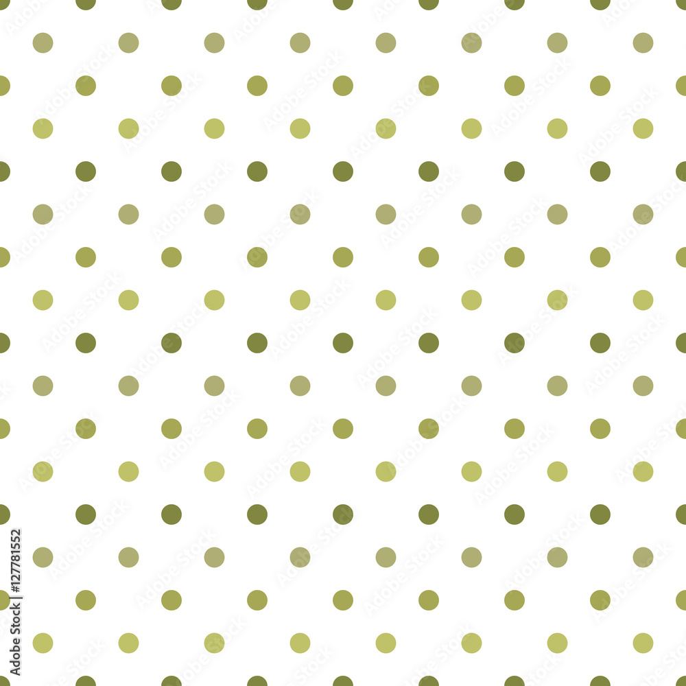 Seamless Polka Dot Pattern Background