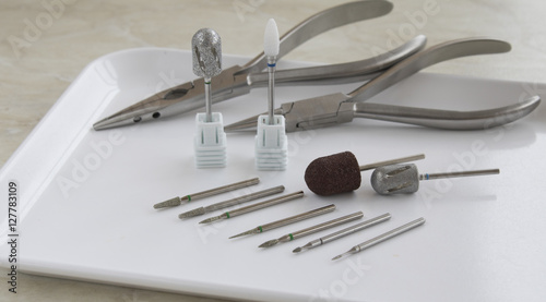 Medical instrument. Drills and forceps