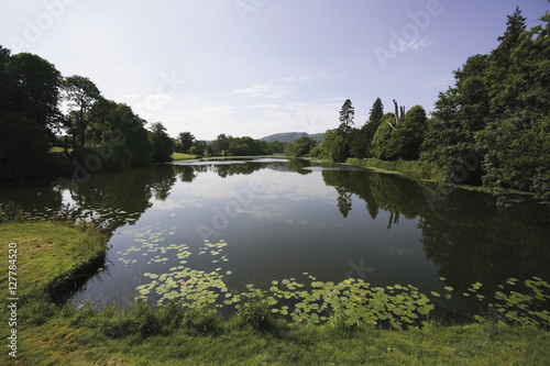 house and grounds  estate of witley court stately home uk