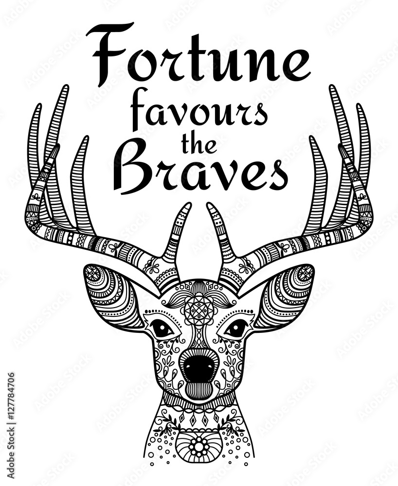 Fortune Favours The Brave  tattoo font download free scetch