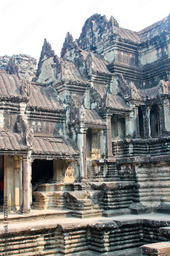 Камбоджа, Ангкор-Ват, храмовый комплекс в Камбодже, посвященный Богу Вишну