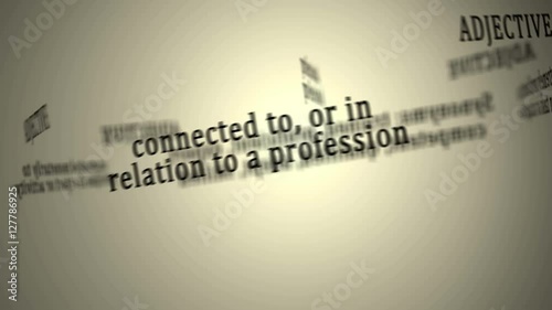 Definition: Professional