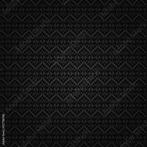 Dark wallpaper. Seamless pattern